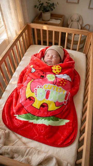 `Baby Blanket 100×120 cm | Soft & Cozy Baby Winter Blanket`