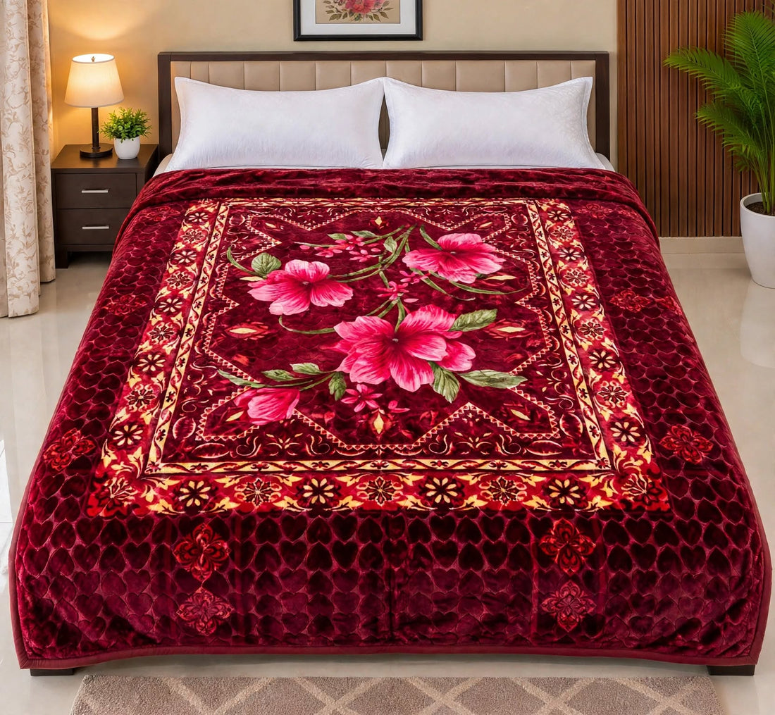 Royal King Bed 6.5 KG Blanket – Velvet Dusk