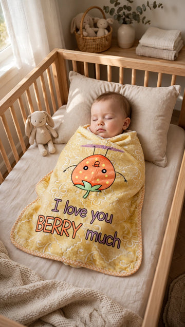 Baby Blanket 100×120 cm | Soft & Cozy Baby Winter Blanket