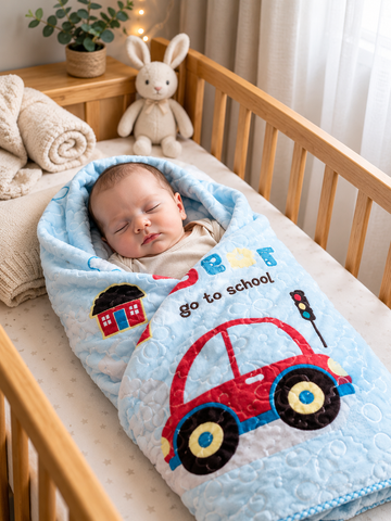 Baby Blanket 100×120 cm | Soft & Cozy Baby Winter Blanket